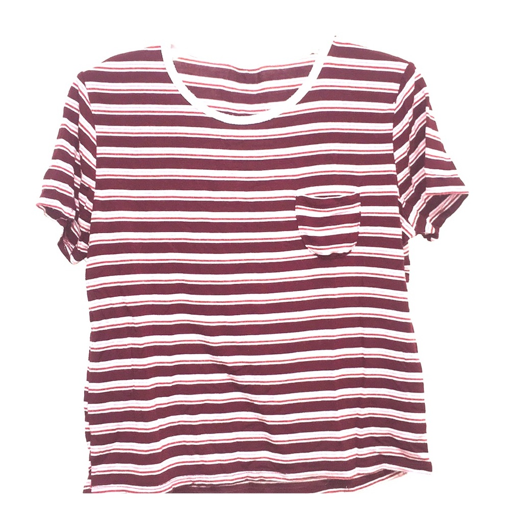 Strawberry Striped Top- Tillys